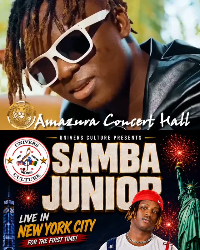 Original Samba Junior promotional image from Amazura Concert Hall Facebook post