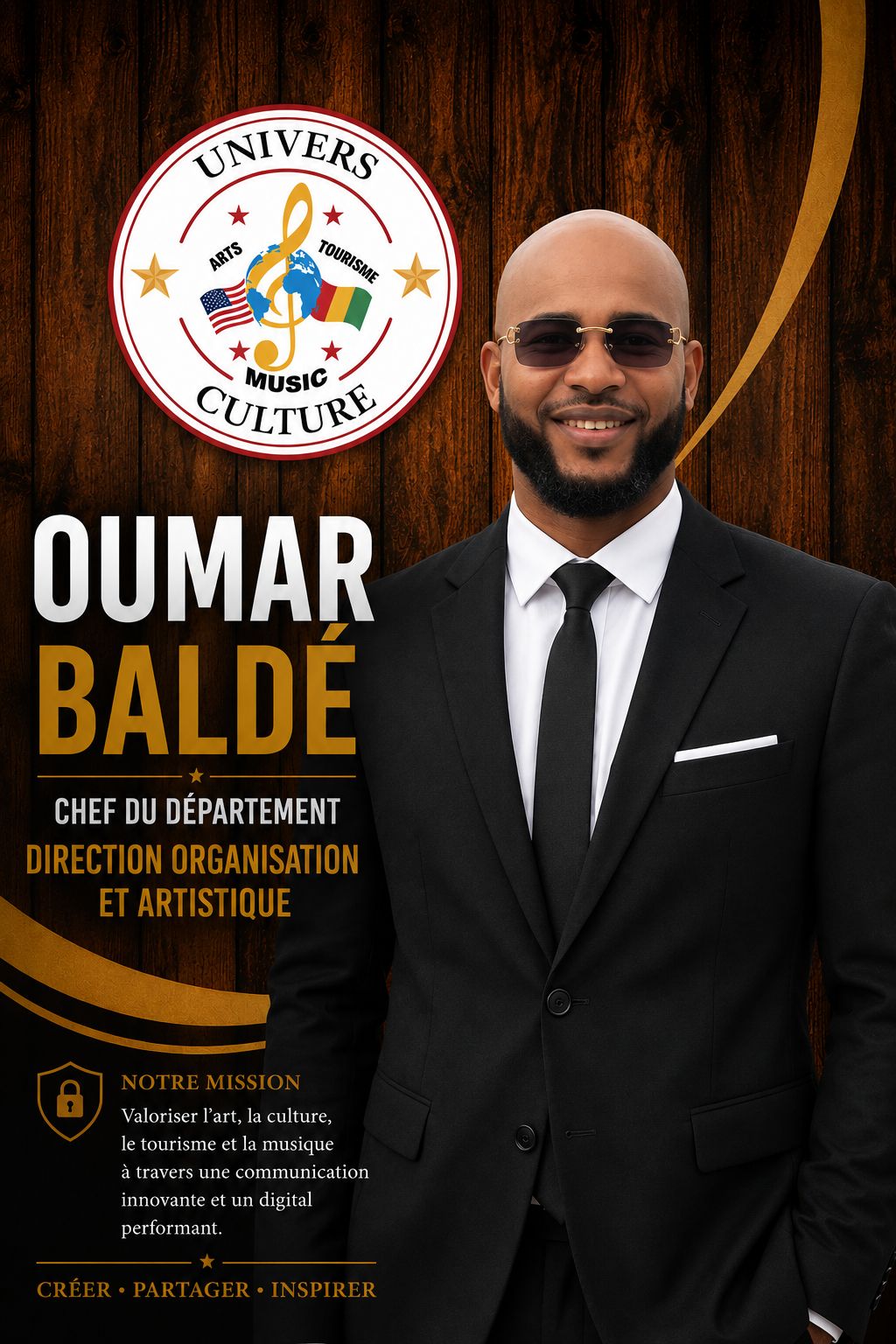 Oumar Baldé — Head of Organization & Artistic Direction