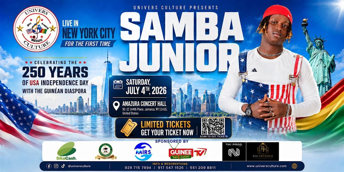 Samba Junior Live in NYC promotional image